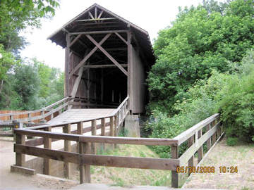 Felton Bridge. Photo by the Keatings May, 2008